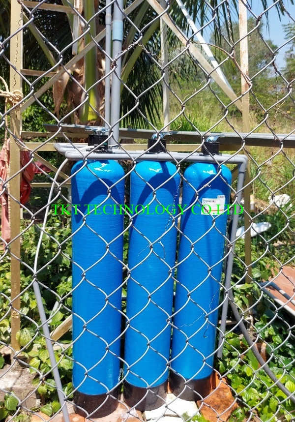 Bộ lọc nước phèn gia đình ở thị xã Kiến Tường - Tỉnh Long An