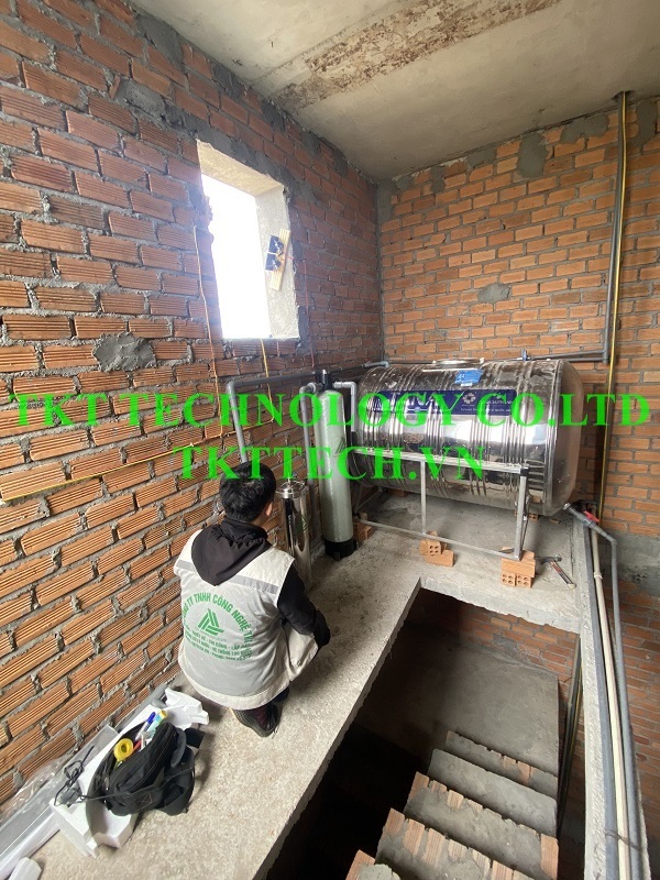 Bộ cột lọc nước giếng khoan sinh hoạt và nhà yến ở Ea Lê, Ea Súp, Đắk Lắk