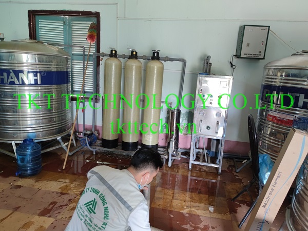 Hệ thống xử lý nước uống công nghiệp tại Phường Tân Tiến, Thành Phố Buôn Ma Thuột, Tỉnh Đắk Lắk