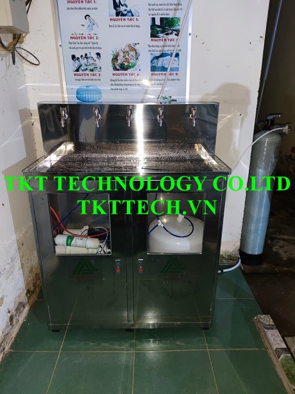 Lắp đặt máy lọc nước trường học tại An Giang