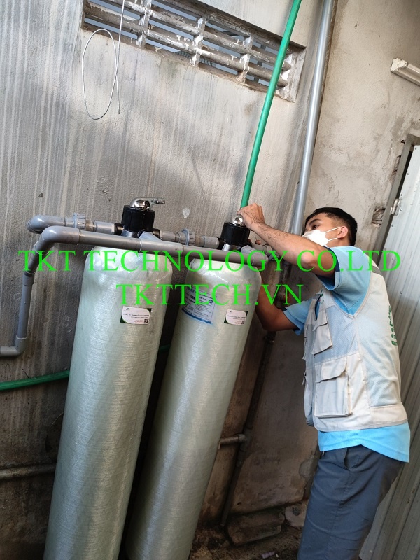 Thiết bị lọc nước giếng khoan nhiễm phèn ở Vĩnh Cửu Đồng Nai